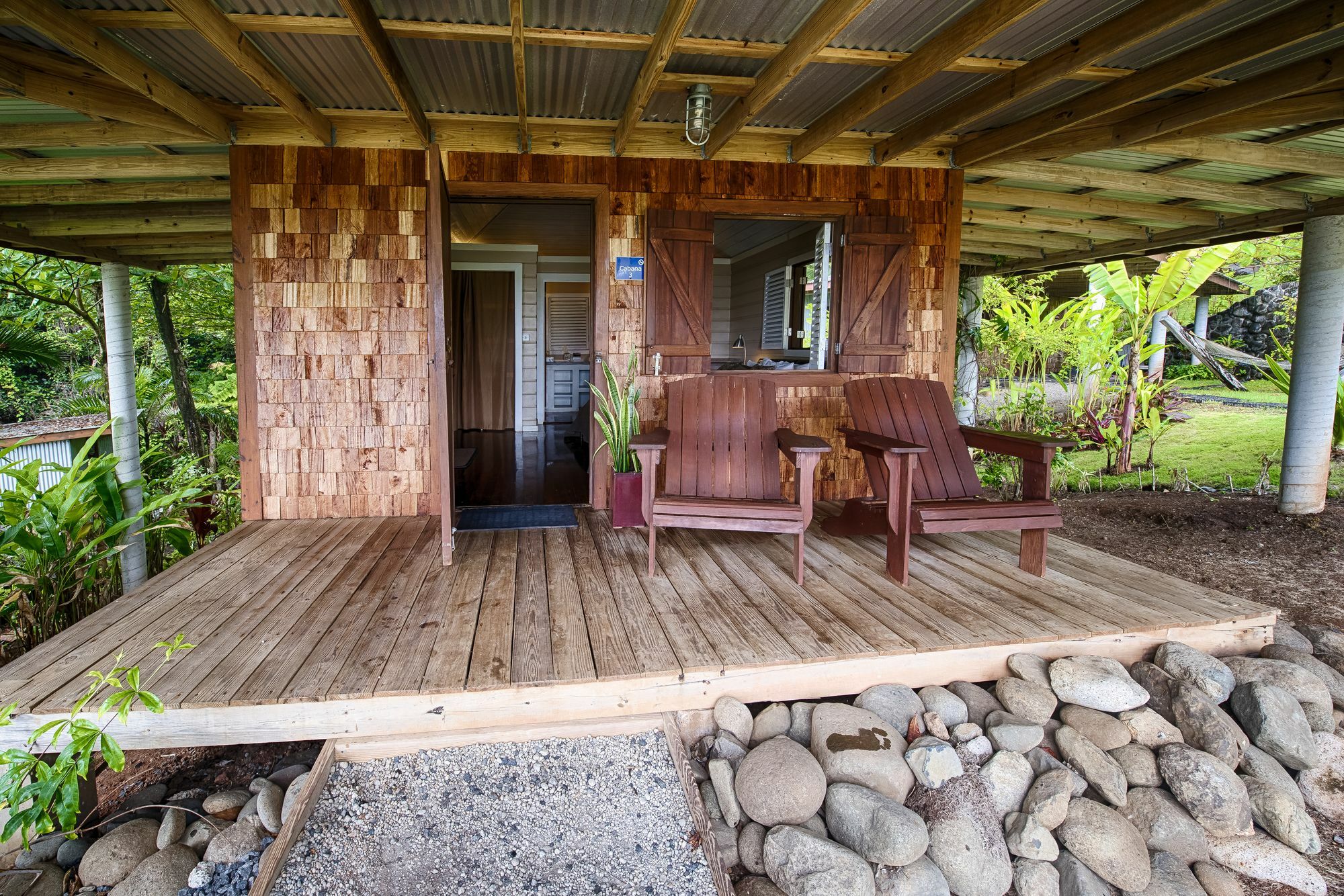 Pagua Bay House - Oceanfront Cabana'S Marigot Eksteriør bilde