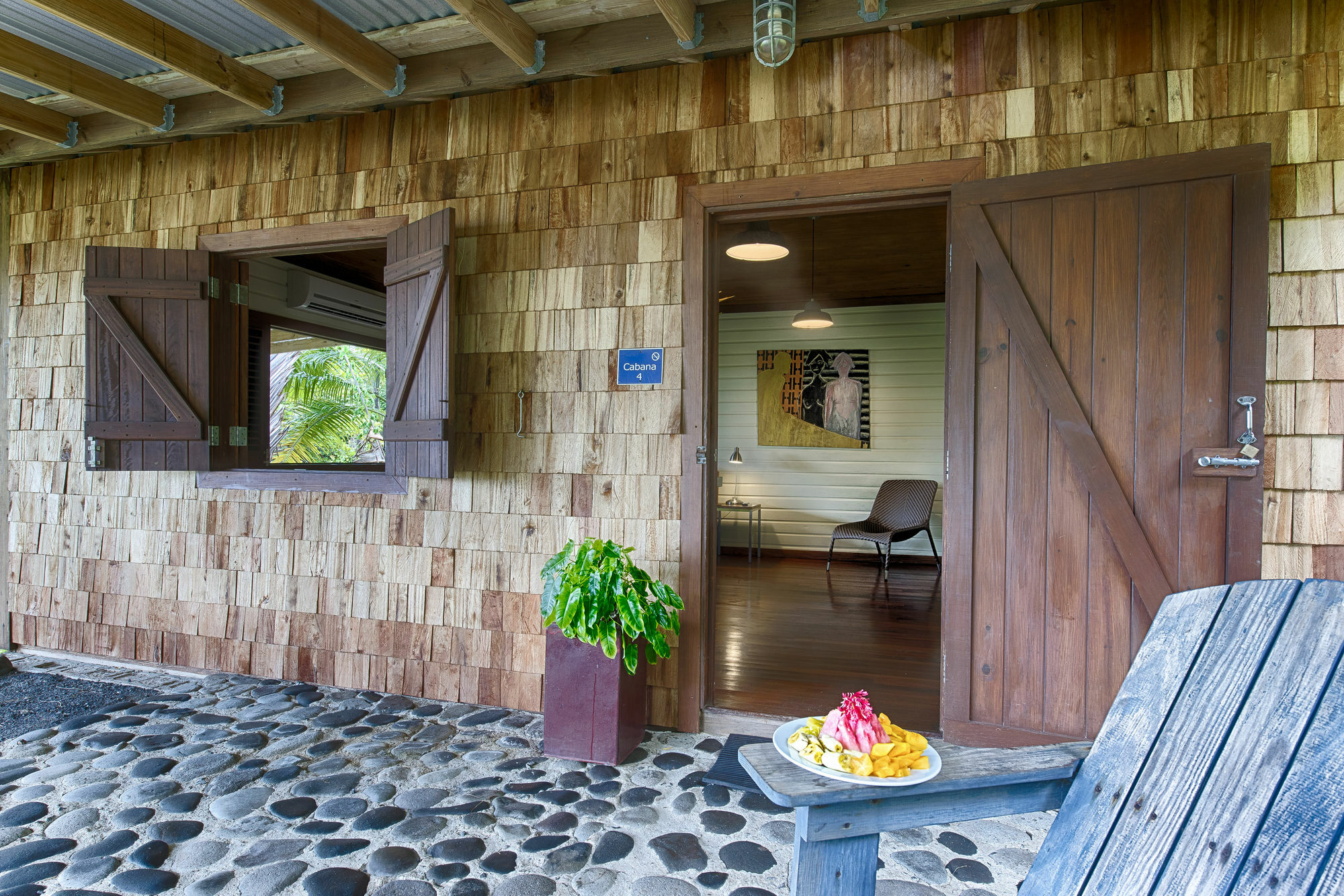 Pagua Bay House - Oceanfront Cabana'S Marigot Eksteriør bilde