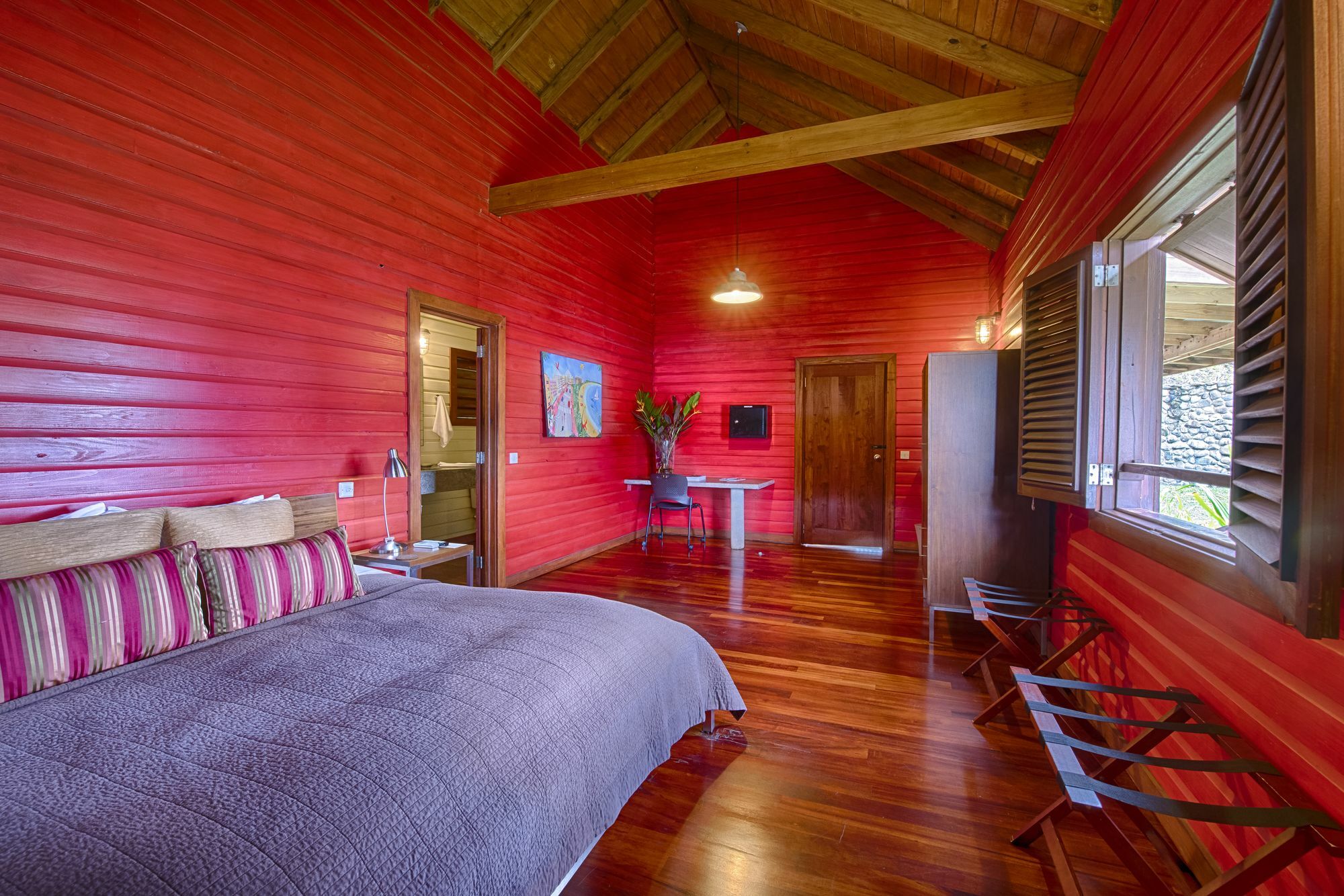 Pagua Bay House - Oceanfront Cabana'S Marigot Eksteriør bilde