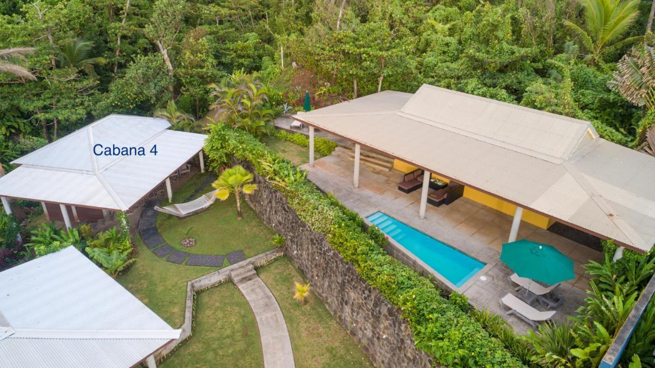 Pagua Bay House - Oceanfront Cabana'S Marigot Eksteriør bilde