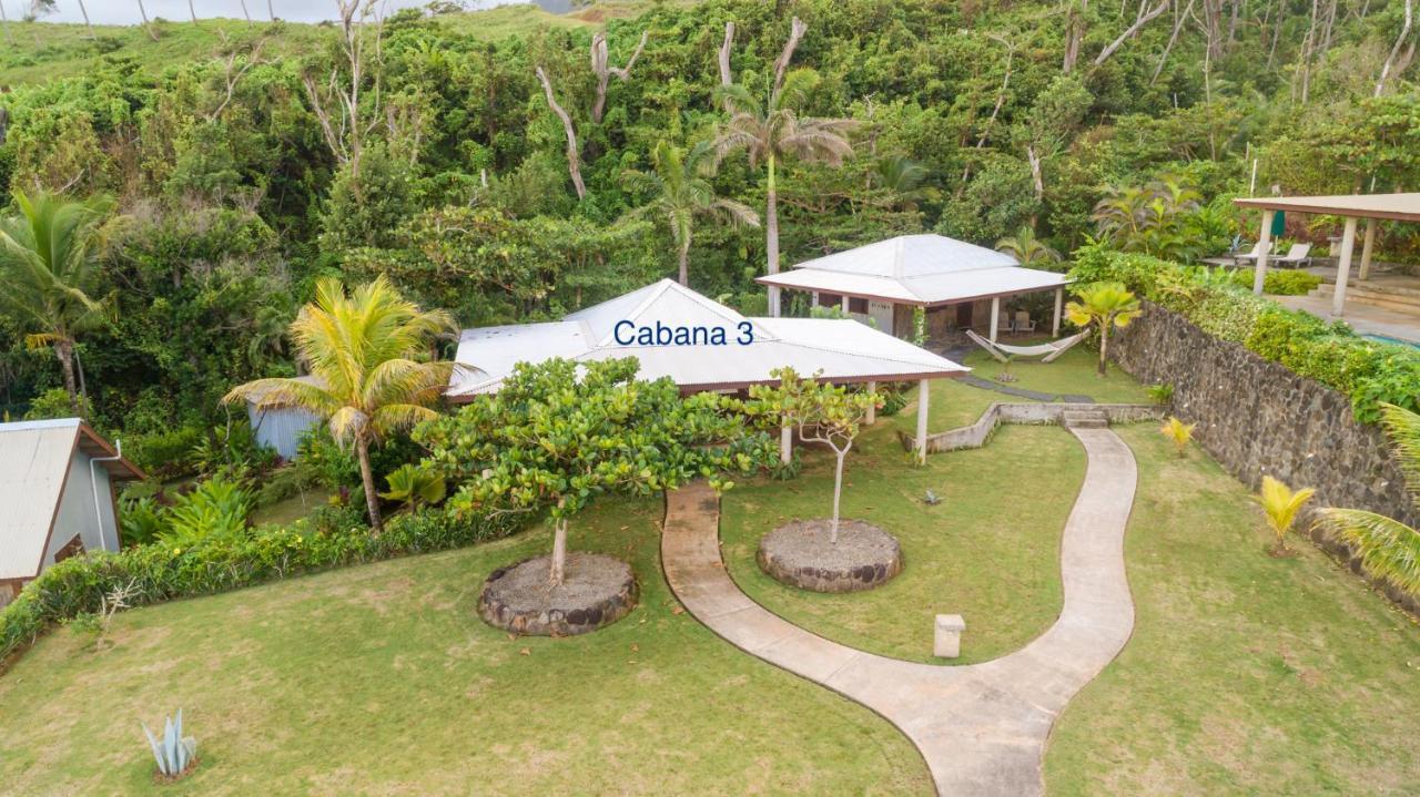 Pagua Bay House - Oceanfront Cabana'S Marigot Eksteriør bilde
