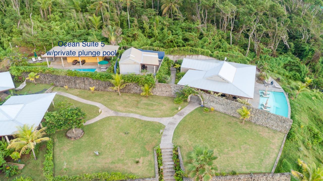 Pagua Bay House - Oceanfront Cabana'S Marigot Eksteriør bilde