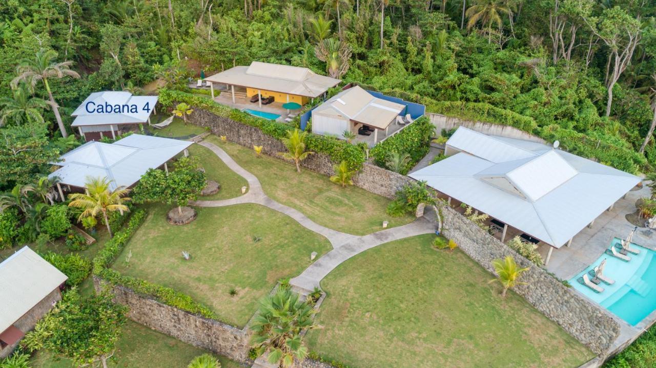 Pagua Bay House - Oceanfront Cabana'S Marigot Eksteriør bilde