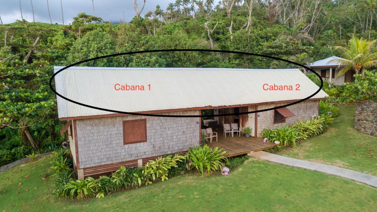 Pagua Bay House - Oceanfront Cabana'S Marigot Eksteriør bilde